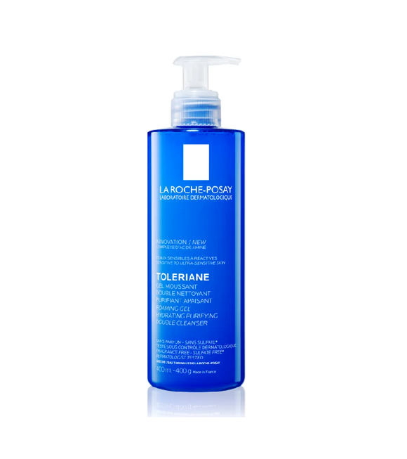 La Roche-Posay Toleriane Cleansing Foam Gel for Sensitive Skin - 400 ml