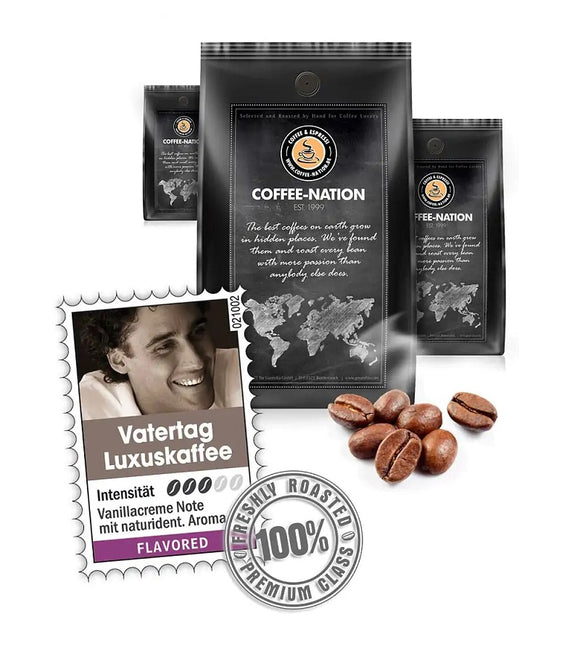 Coffee-Nation FATHER'S DAY LUXURY COFFEE - Coffee Beans or Ground - 500 to 1000 g