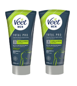 2xPack Veet Men Hair Removal Cream - 400 ml