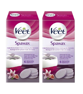 2xPack Veet SpaWax Replacement Wax Discs - 12 Pcs