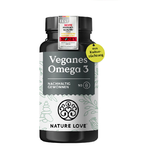 Nature Love Vegan Omega 3 Capsules - 45 or 90 Pcs