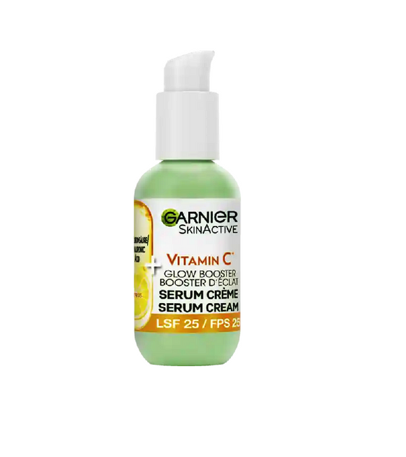 Garnier SkinActive 2in1 Glow Booster Serum Cream - 50 ml