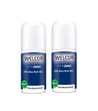 2xPack Weleda for Men 24h Deo Roll-On - 100 ml