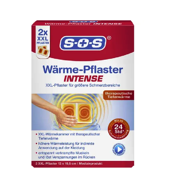 SOS Heat Patch Intense - 2 Pcs