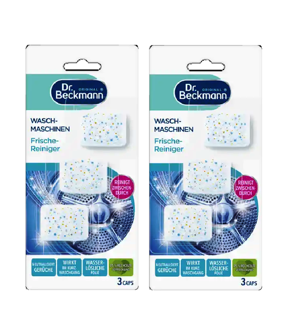 2xPack Dr. Beckmann Washing Machine Freshness Cleaner - 120 g
