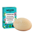 2xPack WELEDA Solid Shower Care Geranium + Litsea Soap - 150 g