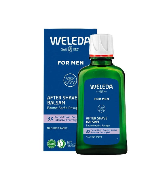 WELEDA Men After Shave Balm with 3x Instant Effect - 100 ml