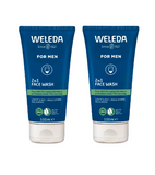 2xPack Weleda for Men 2in1 Face Wash Gel - 200 ml