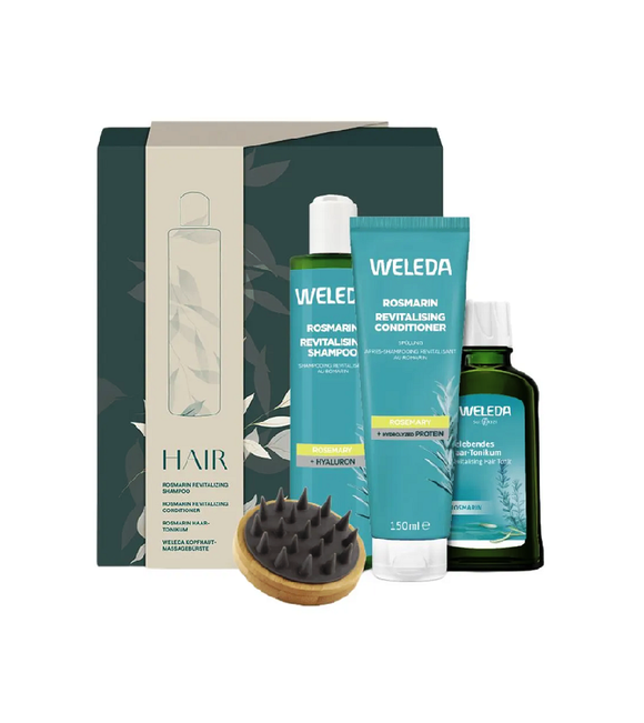 WELEDA 4-Piece Hair Care Set