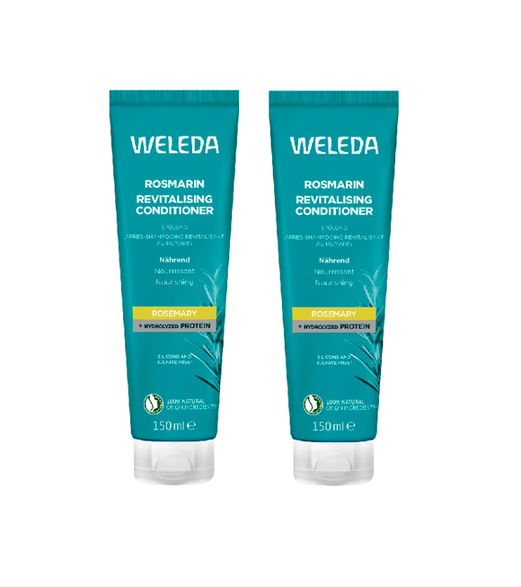 2xPack Weleda Rosemary Revitalising Hair Conditioner - 300 ml
