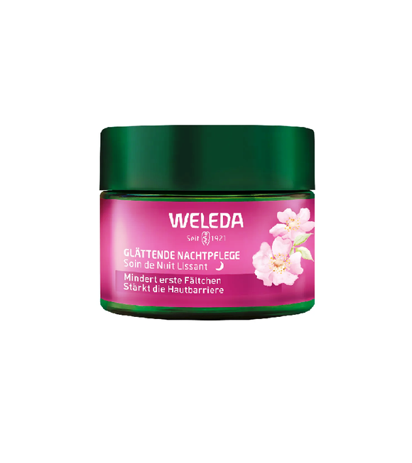 Weleda Smoothing Wild Rose & White Tea Night Care Cream - 40 ml