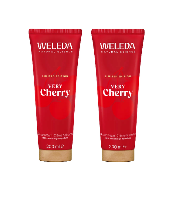 2xPack Weleda Very Cherry Shower Gel - 400 ml