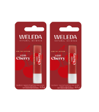 2xPack WELEDA Very Cherry Lip Balm - 10 ml