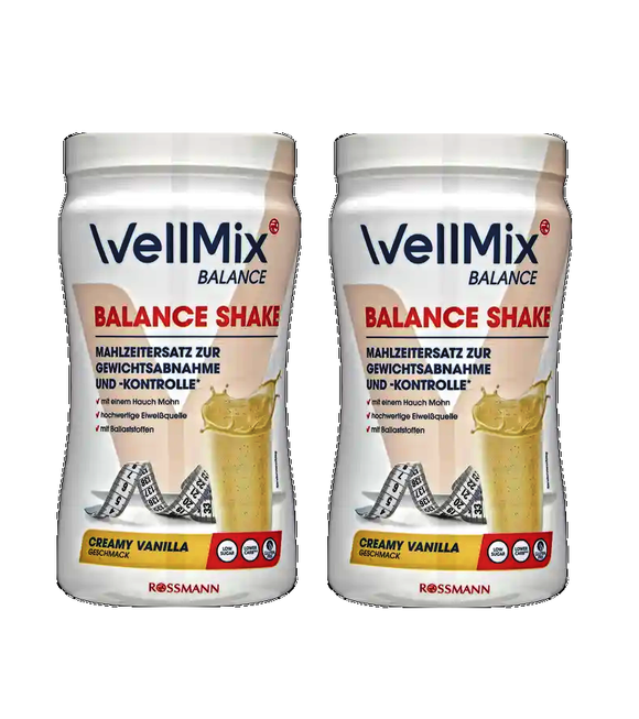 2xPack WellMix Balance Creamy Vanilla Shake Mix - 700 g