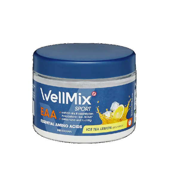 WellMix  EAA Ice Tea Lemon Powder - 266 g