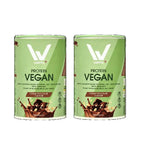 2xPack WellMix Protein Vegan Peanut Chocolate Flavor - 600 g