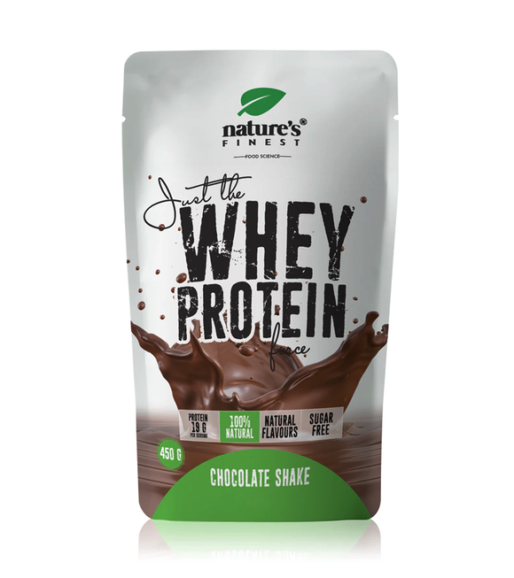 Nature's Finest Whey Protein Chocolate Shake Sports Supplement - 450 g