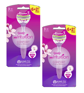 2xPack WILKINSON Xtreme 3 Comfort Disposable Razor For Women