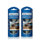 2xPack Yankee Candle Amber & Sandalwood Plug Refill Scented Home Fragrance