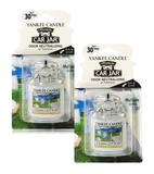 2xPack Yankee Candle Clean Cotton Car Jar Ultimate Scented Home Fragrance