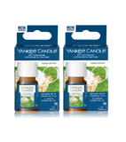 2xPack Yankee Candle Clean Cotton® Ultrasonic Diffuser Scented Home Fragrance