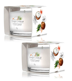 2xPack Yankee Candle Coconut Beach Filled Votive Scented Home Fragrance