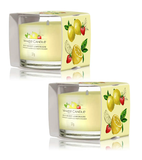 2xPack Yankee Candle Iced Berry Lemonade Votive Scented Home Fragrance