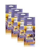 4xPack Yankee Candle Lemon Lavender Car Jar  Scented Home Fragrance