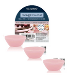 3xPack Yankee Candle Pink Cherry Vanilla Wax Melt Single Scented Home Fragrance