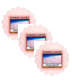 3xPack Yankee Candle Pink Sands Wax Melt Home Fragrance