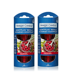 2xPack Yankee Candle Red Raspberry Scent Plug Refill Scented Home Fragrance