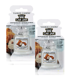 2xPack Yankee Candle Soft Blanket Car Jar Ultimate Scented Home Fragrance