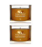 2xPack Yankee Candle Spiced Banana Bread Signature Single Filled Votive Home Fragrance