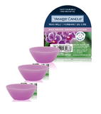 3xPack Yankee Candle Wild Orchid Wax Melt Single Scented Home Fragrance