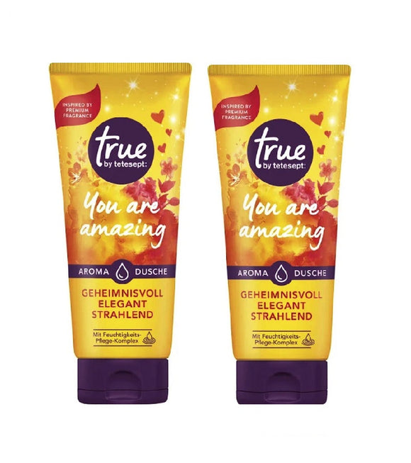 2xPack True by Tetesept You are Amazing Aroma Shower - 400 ml