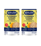 2xPack Zirkulin Ground Psyllium Husks for Fiber Rich Diet - 400 g