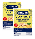 2xPack Zirkulin Stomach Well-being Ginger Lozenges - 40 Pcs