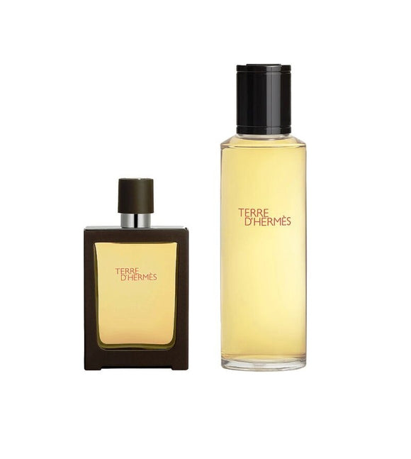 HERMES Terre d'Hermès Pure Perfume Fragrance Set - 30+125 ml