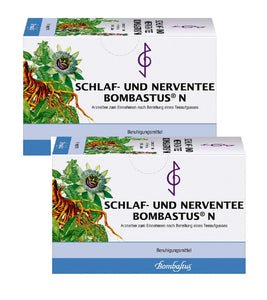 2xPack Bombastus Sleep and Nerves Tea - 40 Bags