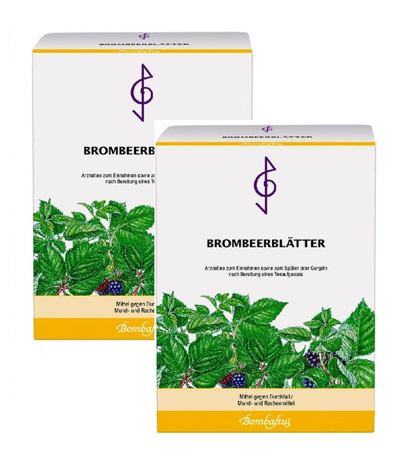 2xPack Bombastus Blackberry Leaves Loose Tea