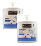 2xPack Cattier Organic Willow Wood Anti-dandruff Shampoo - 500 ml