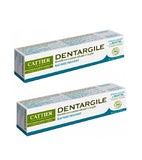 2xPack Cattier Organic Dentargile Refreshing Toothpastes - 150 ml