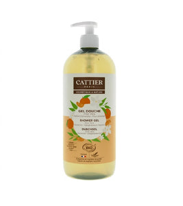 Cattier Aloe Vera Clementine Orange Blossom Organic Shower Gel - 1 Ltr