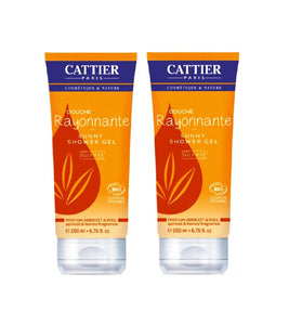 2xPack Cattier Apricot Honey Shower Spotlight  - 400 ml