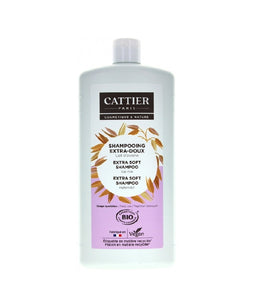 Cattier Organic Extra Mild Oat Milk Frequent Use Shampoo - 1 Ltrl