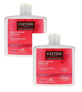 2xPack Cattier Colored Hair Shampoo - 500 ml