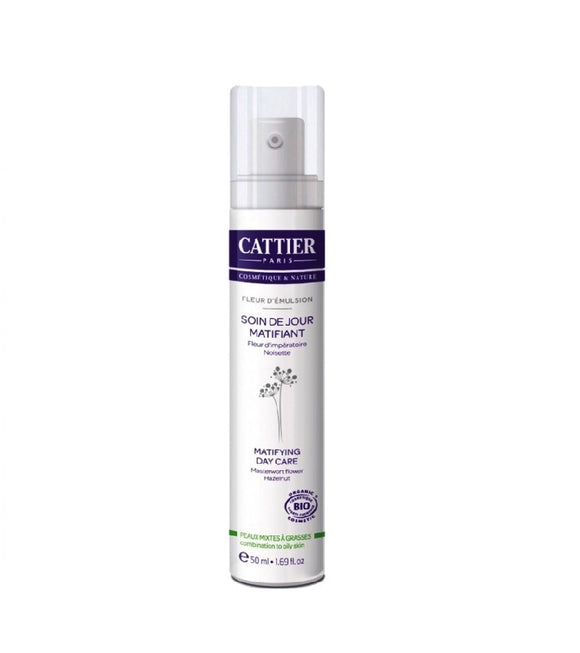 Cattier Organic Fleur d'Emulsion Mattifying Day Care - 50 ml