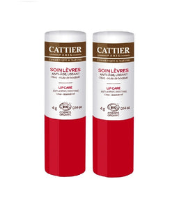 2xPack Cattier Organic Smoothing Anti-Aging Lip Care - 8 g