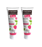 2xPack Cattier Kids Organic Toothpaste for 2-6 years - 100 ml