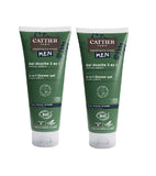 2xPack Cattier Men Bio 3in1 Shower Gel - 400 ml